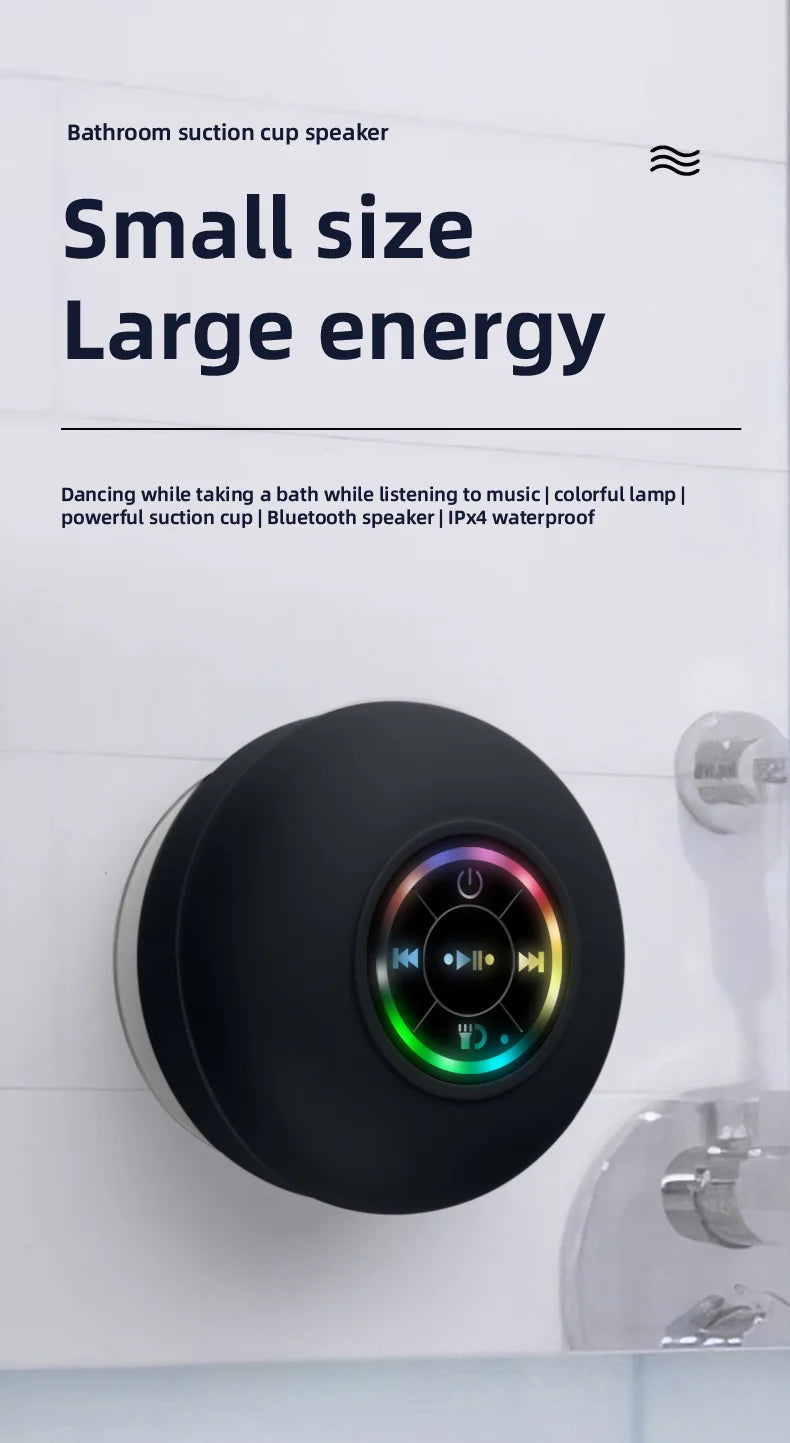 SplashTunes Suction Speaker